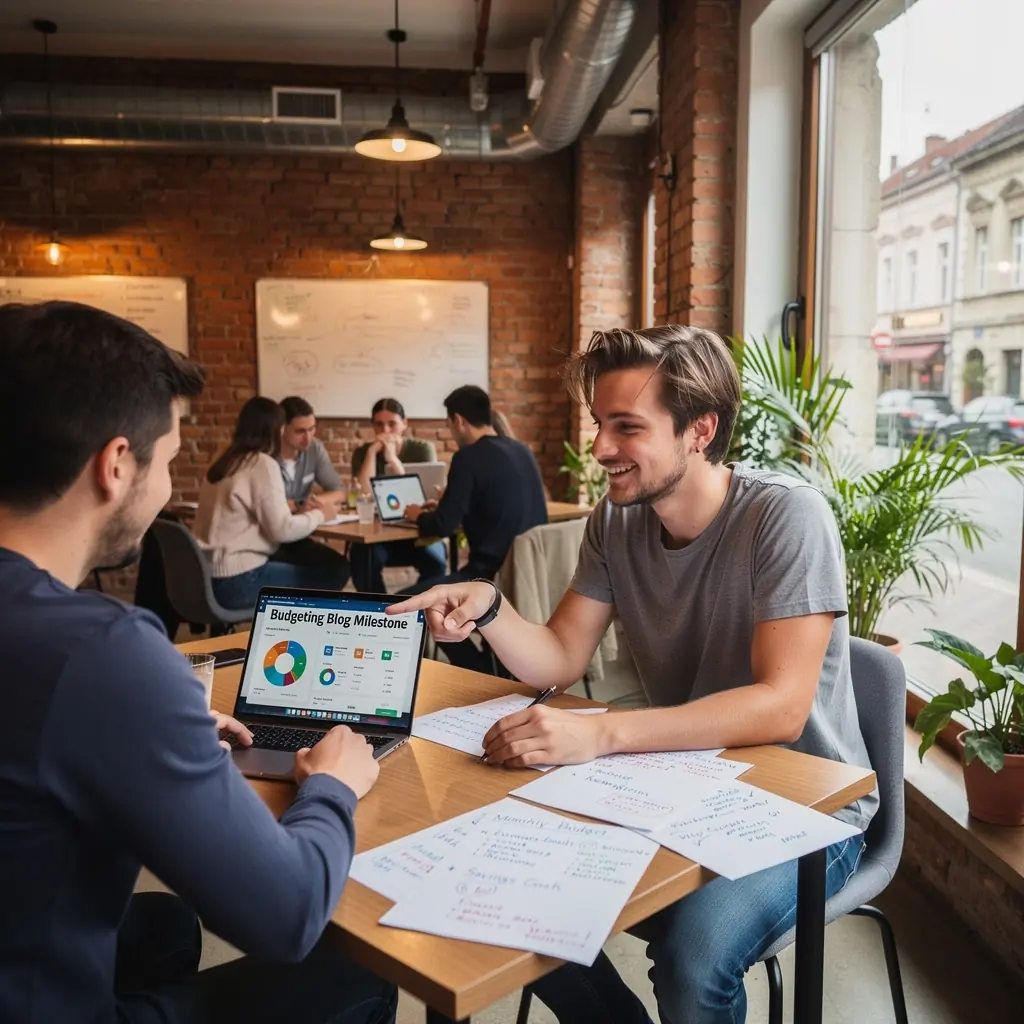 Költségvetési tervezés lépéseit bemutató grafika